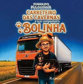 Livro CARRETEIRO DAS CAVERNAS E SUA COMPANHEIRA BOLINHA: TURMA DO PULGUINHA