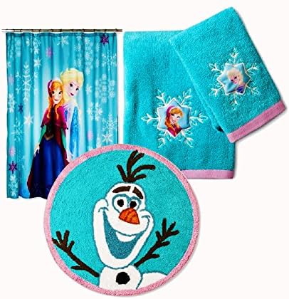 Disney Frozen Bathroom Decor 4 Piece Set Amazon Ca Home Kitchen