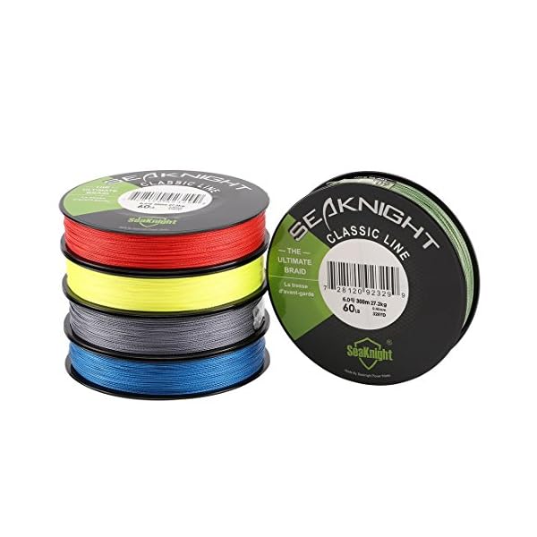 300m-Classic-Braided-Fishing-Line-SaltFresh-Water-Carp-Sea-Fishing-Wire-Grey