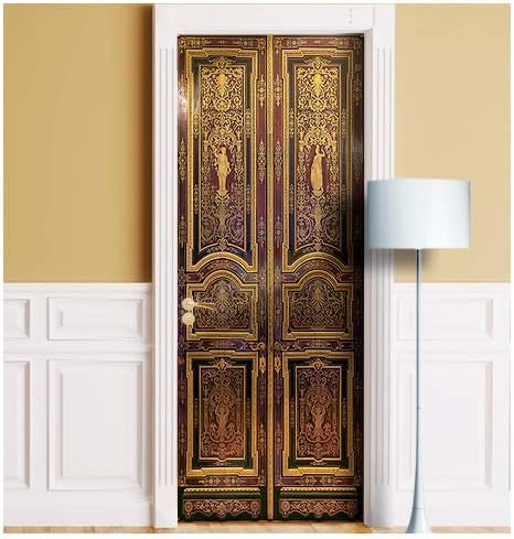 WonderlandWalls Palace Mural for Door/Wall/Fridge - ONE Piece Sticky Decal, Cover, Wrap, Sticker, Cling. Hermitage Entrance All Door Sizes! (32"x80", Gloss Sticker)