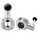 Fitvell Sanitary Butterfly Valve Tri Clamp Valve