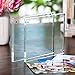 Falken Acrylics Photo Frame - 5x7 inch Magnet Photo Frame -Double Sided 20% Thicker Clear Acrylic Photo Frames Desktop Display Free Standing Double Sided Magnetic Picture Display, 12+12MM Thickness