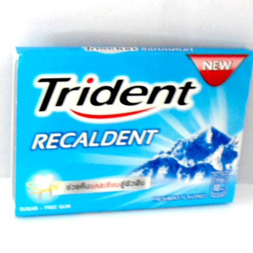 Trident Recaldent calcium to help restore my skin.12.6 G