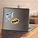 Popfunk Batman Vs. The Joker Split T-Shirt (Large, Black)