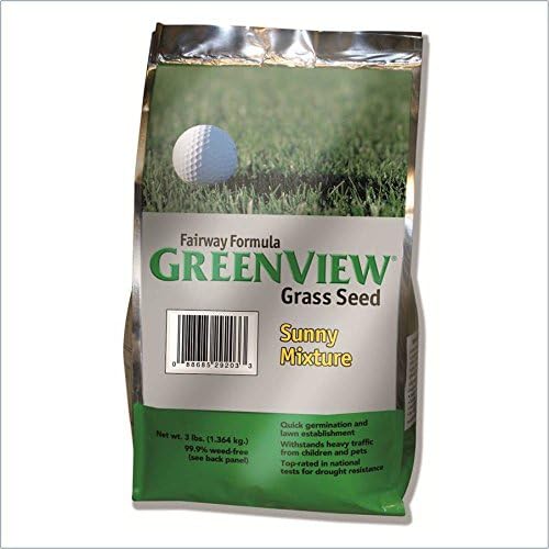 GreenView Fairway Formula Grass Seed Sunny Mixture, 3 lb Bag
