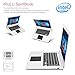 iRULU SpiritBook S1 Large 14.1 Inch Windows 10 Laptop Computer PC Ultrathin Light Notebook Laptop Intel Quad Core 1.33GHz 32GB ROM Bluetooth 4.0 MINI HDMI Laptop