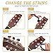 Acoustic Guitar Tools Set NASUM Guitar Accessories Kit Including Tuner,Guitar Strings,String Winder,String Cutter,Picks and Pick Holder,Guitar Bridge Pins,A Must Have for Beginners