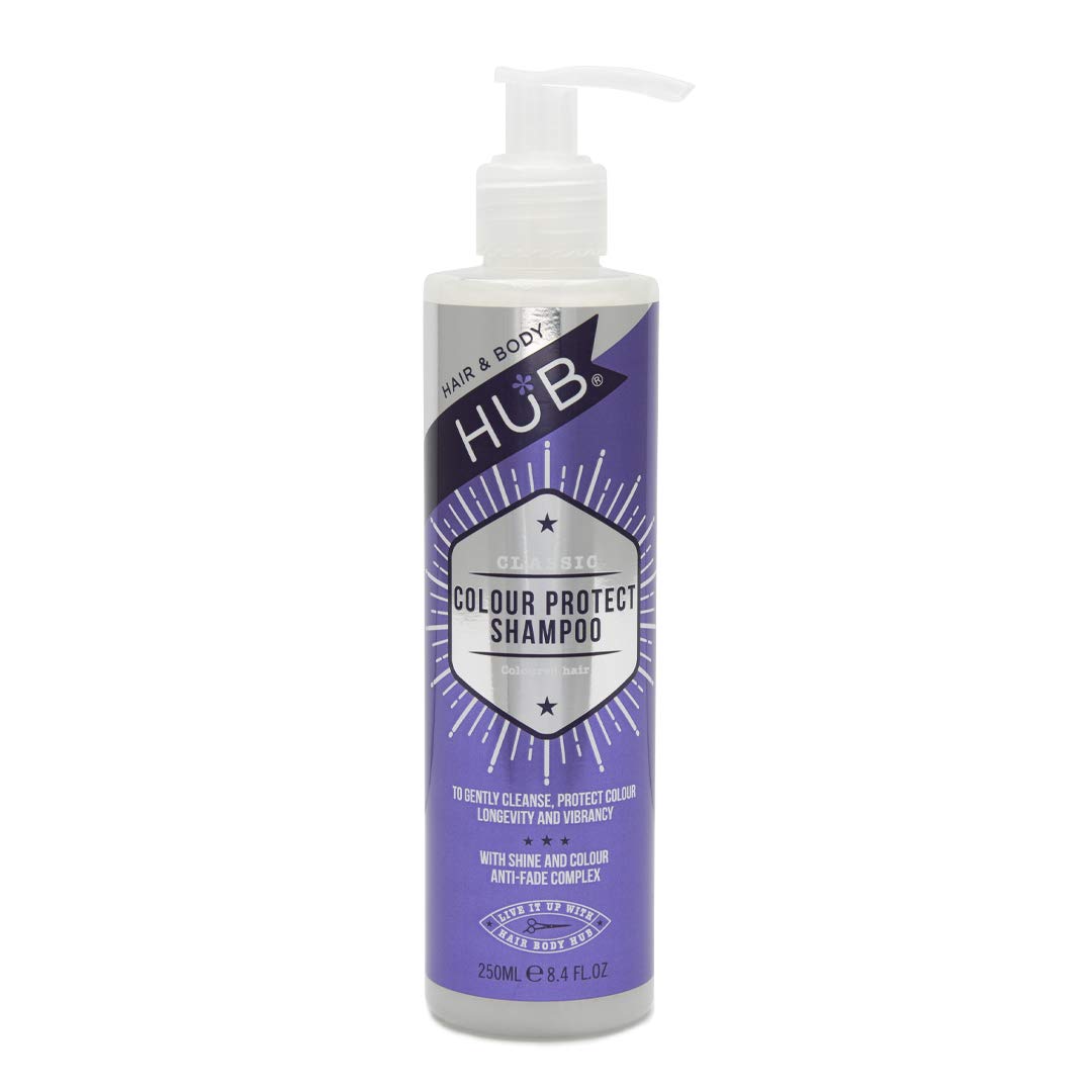HUB Classic Colour Protect Shampoo 250ml x 1 for Coloured Hair.