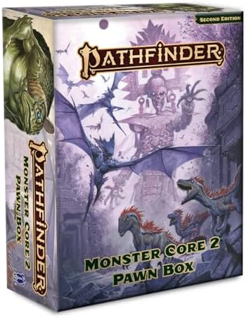 Pathfinder NPC Core Pawn Box – Más De 350 Fichas De Personajes Para RPG De Fantasía, Incluye Soldados, Magos Y Aldeanos