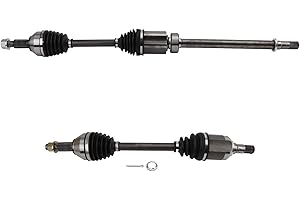 TRQ Front CV Axle Shaft Assembly Set Compatible with 2015-2018 Nissan Murano