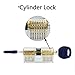 6pcs Transparent Lock Set, Sopoby Visible Cutaway Pin Tumbler Keyed Padlock Clear Locks for Locksmith Beginner