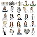 AnvFlik The Greys Anatomy Stickers Pack 50PCS, Sticker of The TV Show, Funny Laptop Stickers, Waterproof Hydro Flasks Sticker Vinyl Decal for Phone,Computer,Cars,Bicycles,Teen,Adult,Water Bottles