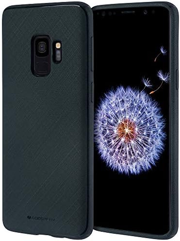 Goospery Style Lux Jelly for Samsung Galaxy S9 Case (2018) Thin Slim Bumper Cover (Navy Blue) S9-STYL-NVY
