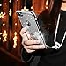 OCYCLONE Cute iPhone 6s Case, Cute iPhone 6 Case, Glitter Luxury Bling Diamond Rhinestone Bumper with Ring Grip Kickstand Protective Thin Girly iPhone 6s Case/iPhone 6 Case for Women Girl - Silver