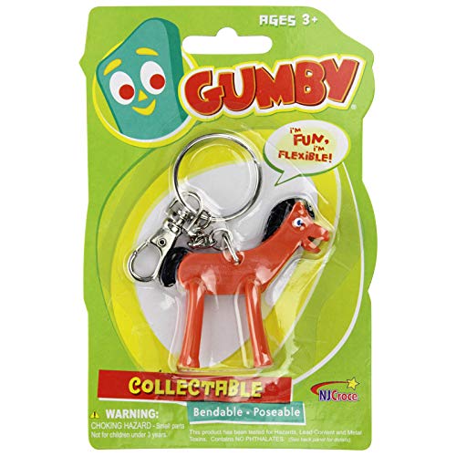 NJ Croce Pokey Key Chain, 3", Orange KR 109