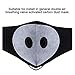 Gejoy Mask Filter Sheet for Cycling Dust Prevention Mask, Activated Carbon Filtration Air Filter for Outdoor Activities (24 Pieces)