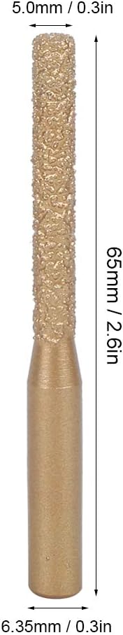 Diamond Router Bits Golden Brazed Straight Shank for Quartz Stone Marble Seam Knife for Edge Cutting of Stone Marble and - Image 4