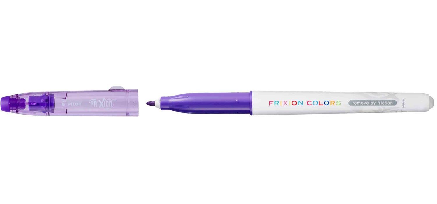 Pilot 220101208L Frixion Colour Erasable Fibre Tip Colouring Pen - Violet
