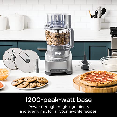 Ninja NF701 Professional XL Food Processor, 1200 PeakWatts, 4in1