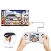 Rongyuxuan Handheld Game Console, Portable Gaming Console 2.8”LCD PVP PLUS Game Player Handheld Game Console with 168 Classic Games, USB Charge Birthday for Children
