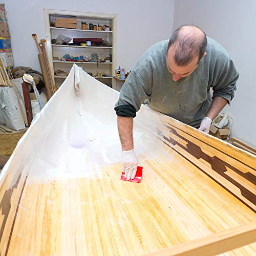 BOATYARD Polyester Resin Laminating Resin, Fiberglass Cloth, Glassing, 1 Gallon W/MEKP Hardener