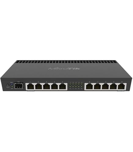 ルーター・ネットワーク機器 Mikrotik Routerboard RB4011 Amazon.com: Mikrotik RB4011IGS+RM Wired Router Ethernet LAN Black