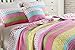 AAWFHRIE JUSTSWAG PDTXCLS Yasirona TOMENGBEIAABBCC Aeiniweraabbcc Best Comforter Set 3 Pieces Bedding Set Pink Dot Striped Floral Bedspread Quilt Sets for Girl Kids Children Cotton