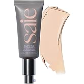 Saie Slip Tint Tinted Moisturizer with SPF 35 - Light Coverage, Glowy Skin Tint & Mineral Sunscreen for Face with Hydrating Hyaluronic Acid - Summer Makeup Essential - Shade Two (1.35 oz)