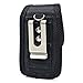 Heavy Duty Vertical Small Smart PhoneiPhone 3G3GsiPhone 44S Size Nylon Cell Phone CasePouchHolster with Belt Loop Metal Belt Clip & Closure