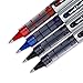 uniball™ Vision Rollerball Pens, Fine Point (0.7mm), Assorted Colors, 4 Pack