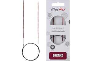 KnitPro Dreamz Fixed Circular Needles 16" (40cm) | US Size 1.5 (2.5mm)