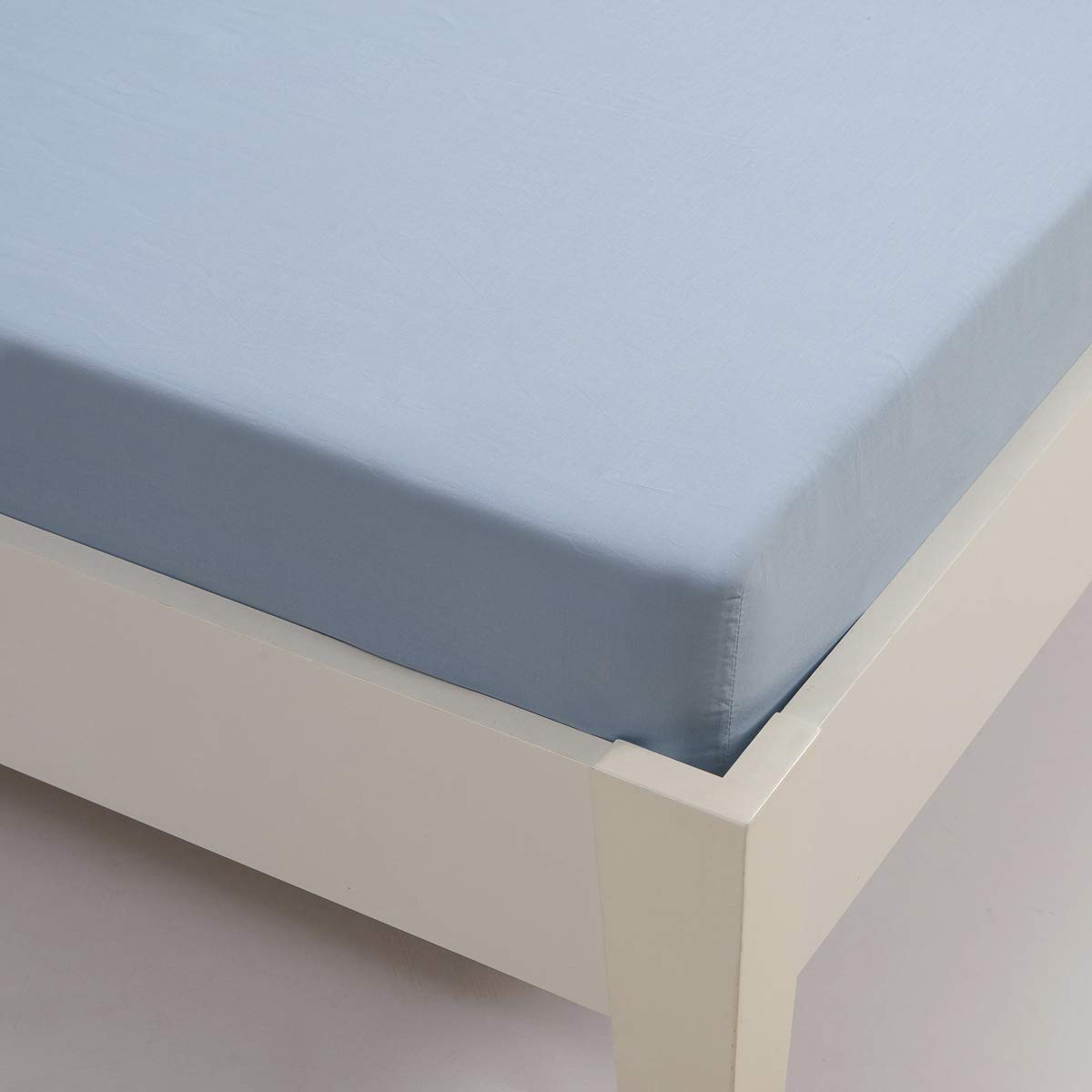 Sancarlos Fitted Sheet, Cotton, Blue, CAMA DE 180, 180x200