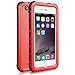 iPhone 5S / SE (2016) Waterproof Case, Dust Proof Snow Proof Shock Proof Case with Touched Transparent Screen Protector, Heavy Duty Protective Carrying Cover Case for iPhone 5 5s SE - Red