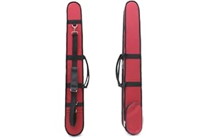 YoungMonic Upright Double Bass Bow Case Different color Nylon/Carbon Fiber Bass Bow Case Hold 2 Bow Bag For German New Bass Bow Boxs