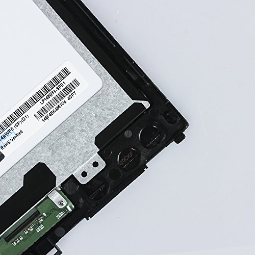 NBPCLCD Screen Replacement 925447-001 924297-001 for HP Pavilion X360 14M-BA011DX 14M-BA114DX 14M-BA013DX 14M-BA014DX 14-BA003LA 14-BA253CL 14" 1080p LCD Display Touch Screen + Digitizer Control Board - Thumbnail 5
