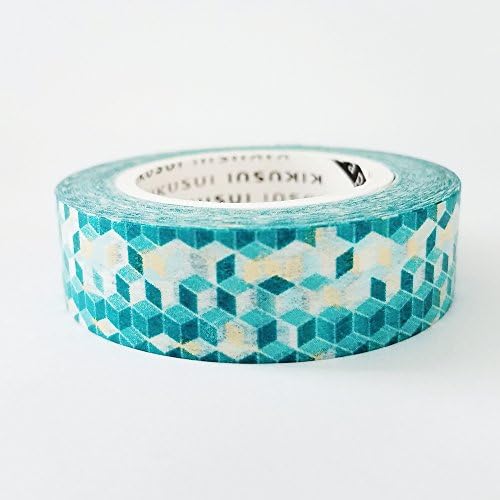 KIKUSUI Washi Paper Masking Tape/Architecture Series/Wallpaper/Marble/Tiles/Simple Temperature (Tiles)