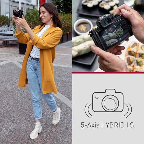 Lumix DC-G100DKEGK Micro Four Thirds spiegellose Kamera mit Lumix G Vario 12-32 mm F3.5-5.6 Objektiv, 20,3 MP, 4K 30p & FHD 60 Video, Vlogging-Cam, Freiwinkel-Monitor, USB-C-Ladung, Schwarz