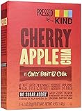 KIND Pressed by Bars Cherry Apple Chia Bars 4.8oz(1.2 Ozx4) one box