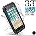 Catalyst 33ft Waterproof Case Compatible with iPhone SE 3rd and 2nd Gen, iPhone 7 and iPhone 8, Shock Proof, Drop Proof, Slim Design, with Wrist Lanyard Included - Stealth Black