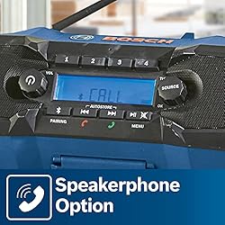 BOSCH GPB18V-2CN 18V Compact Jobsite Radio with