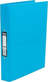 Pukka Pad Brights A4 Ringbinder Files 2-O Ring 40mm Spine 10 Pack Blue