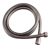 Dura Faucet (DF-SA200-ORB Stainless Steel RV Shower Hose Replacement (60-Inch) for Recreational Vehicles, Motorhomes, Travel Trailers, 5th Wheels, and Campers (Oil Rubbed Bronze)