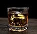 Ecentaur Whiskey Stones Gift Set Old Fashioned Whiskey Glasses Set of 4 with Stainless Steel Ice Cube
