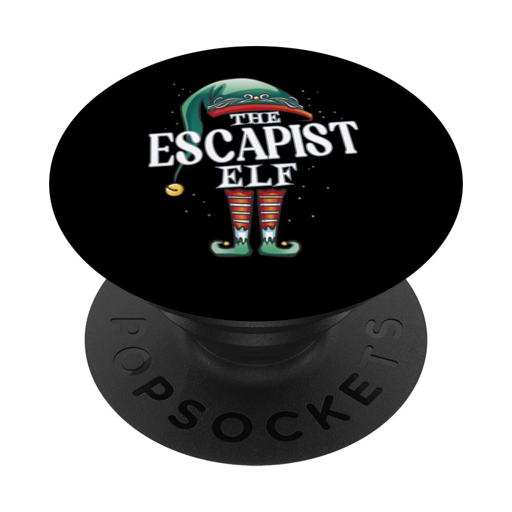 Escapist Elf Christmas Group Xmas Pajama Party PopSockets Swappable PopGrip