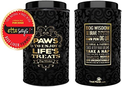 Small Gift Tin With Etta Says! Freeze Dry Beef Liver - 1.6 Oz, 1 Piece, One Size