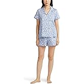 BedHead - Short Sleeve Shorty PJ Set - Flower Child - Medium