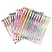US Art Supply Jewelescent 48 Color Gel Pen Set Professional Artist Quality Gel Ink Pens