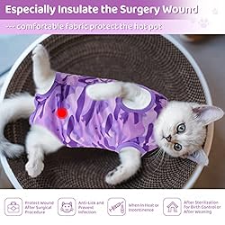 SUNFURA Camo Printed Cat Recovery Suit, Cat