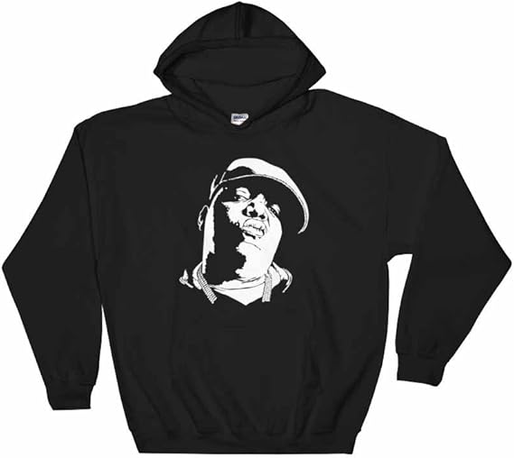 white biggie smalls hoodie