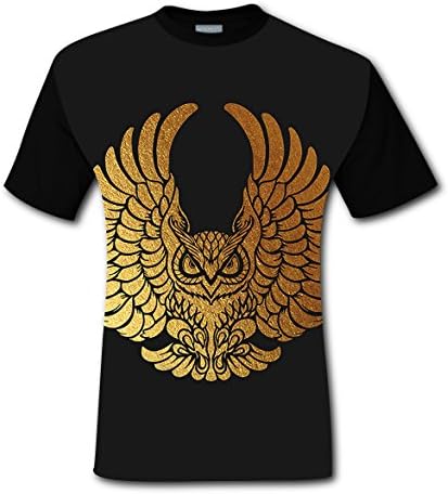 Mens Custom Vanoss Gaming Owl Logo 3D T-Shirt Short Sleeves Tee Creative S